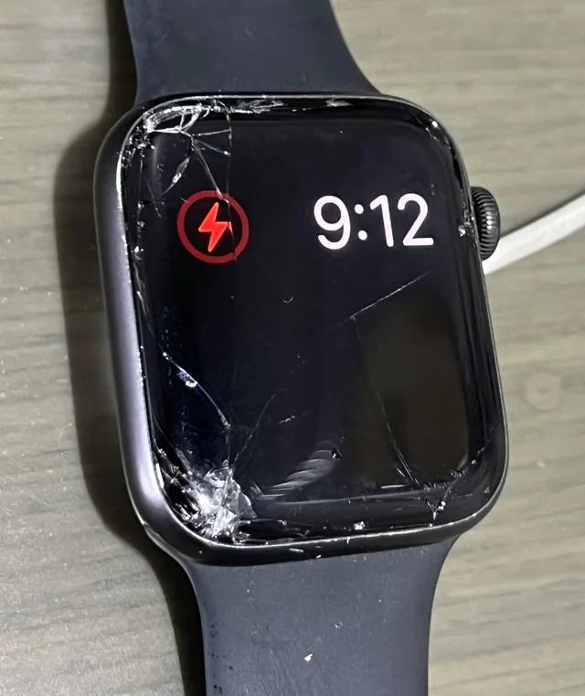 Apple Watch quebrado